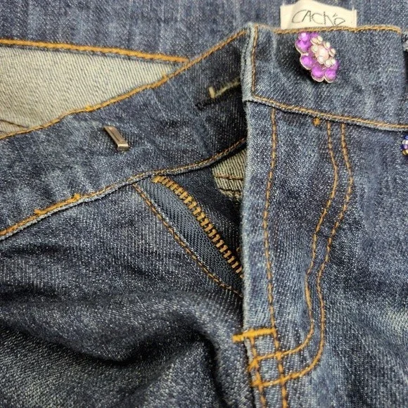 Cache Embellished Beaded Jeans - Picture 14 of 15